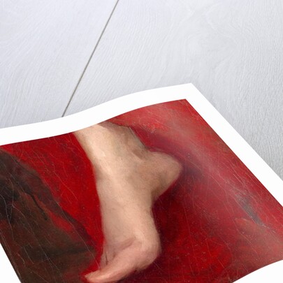 Study of a foot, early 1880s by Albert de Belleroche