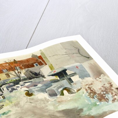 The Cars Graveyard, Malo, c.1919 by Ernest Procter