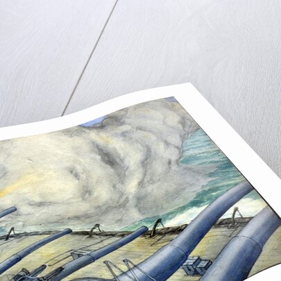 Ship's cannons by Charles John de Lacy