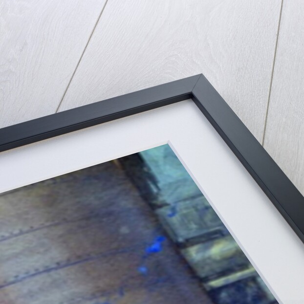 Steel workers casting girders, 1917 by Charles John de Lacy