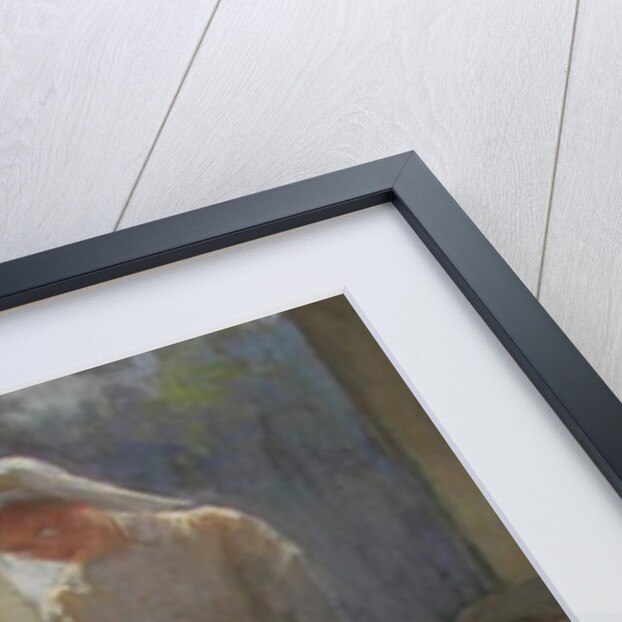 Kensington War Hospital Supply Depot, Three nurses sitting at a table sewing, c.1916 by Catherine Ouless