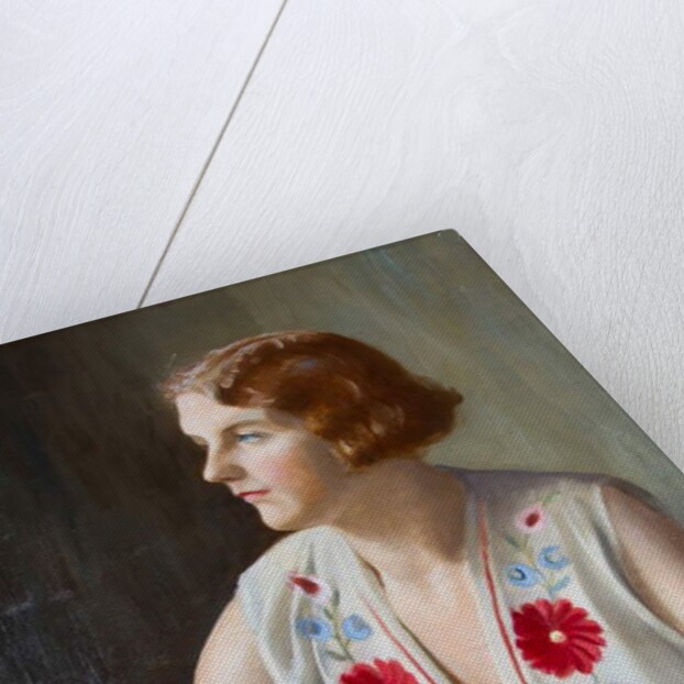 Portrait of the writer and illustrator Marian Ada. Peart, c.1930 by Captain J. B. Peart