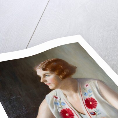 Portrait of the writer and illustrator Marian Ada. Peart, c.1930 by Captain J. B. Peart