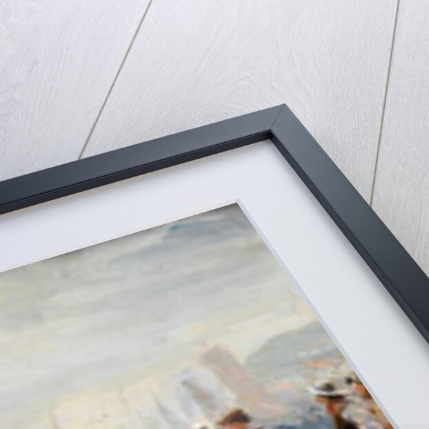 Crowds on a Wet Day by Walter Bonner Gash