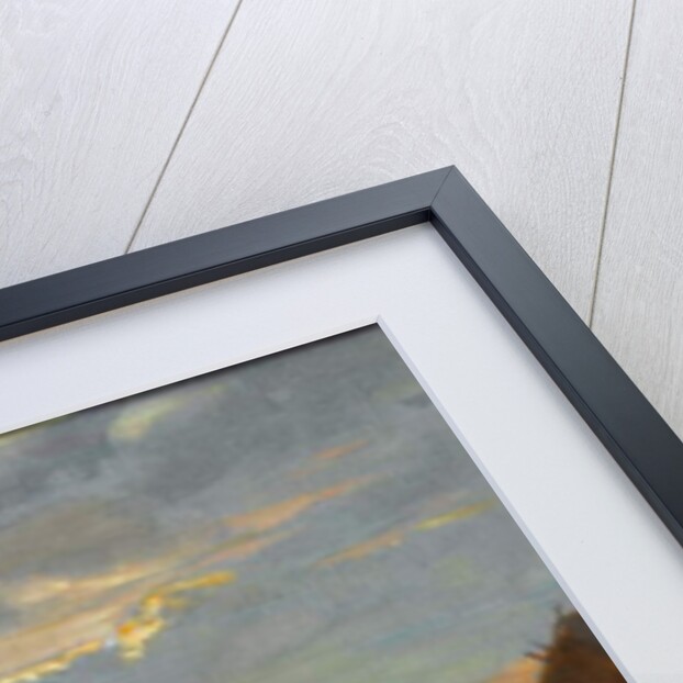 Sunset with a View of Kettering Looking Towards Mr Timpson's Shoe Factory by Walter Bonner Gash