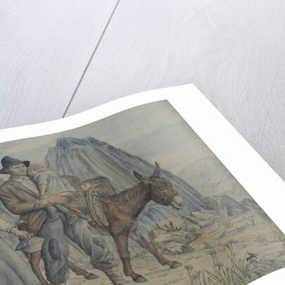 A family from Anticoli Corrardo, Going to Market, 1928 by Job Nixon