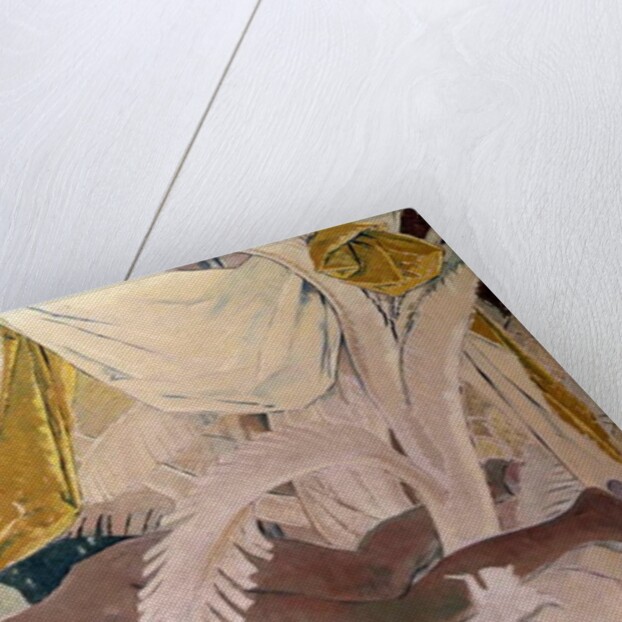 Henry Thomas, Philpot's Jamaican Servant, reclining by Glyn Warren Philpot