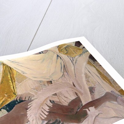 Henry Thomas, Philpot's Jamaican Servant, reclining by Glyn Warren Philpot