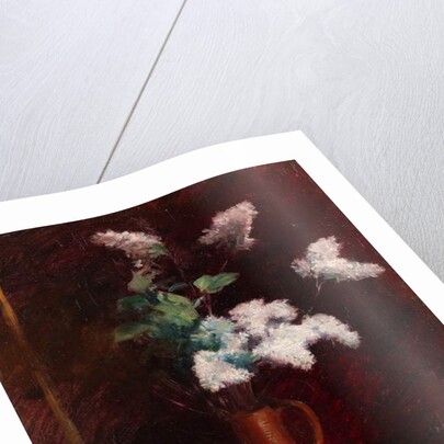 Still life with White Lilacs by Albert de Belleroche