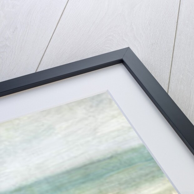 Boats along shoreline by Albert de Belleroche