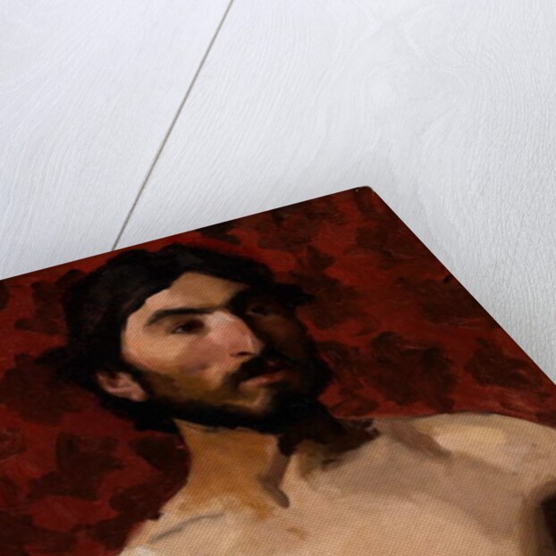 Life Study - bearded man, 1880s by Albert de Belleroche