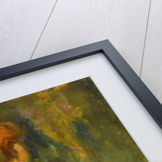 3/4 length standing nude, rear view, c.1895 by Albert de Belleroche