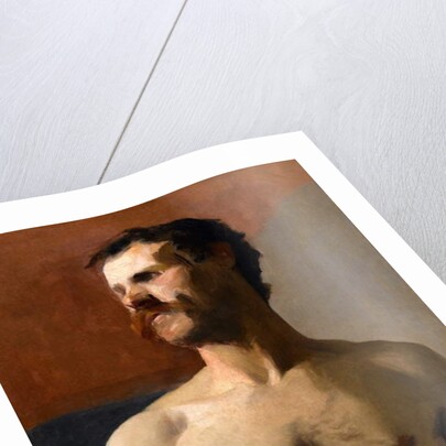 Male Nude - life study, c.1885 by Albert de Belleroche