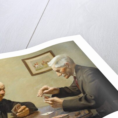 Men Playing Cards by Walter Bonner Gash