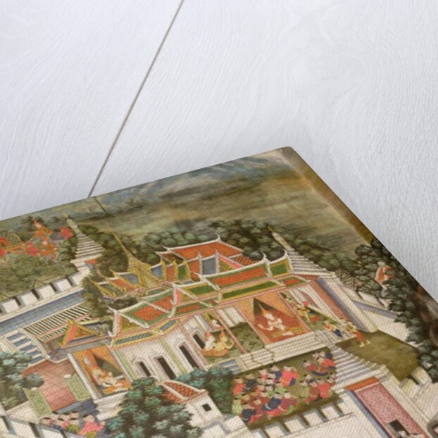 A Fortified Palace by Thai School