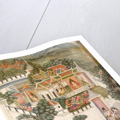 A Fortified Palace by Thai School