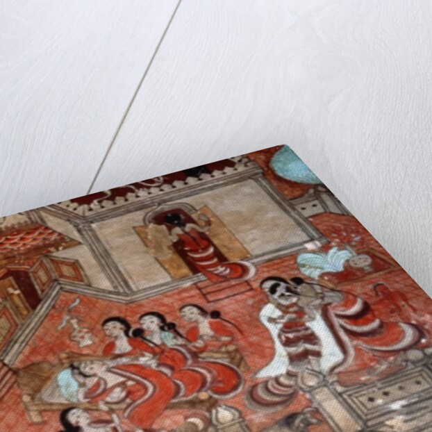 Scenes from the life of a Bodhisattva, 1776 by Burmese School