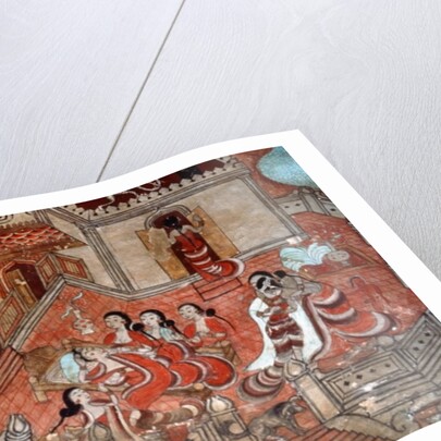 Scenes from the life of a Bodhisattva, 1776 by Burmese School