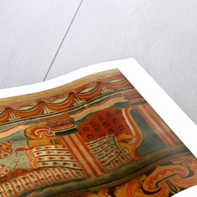 Wall painting in the Image House of the Subdharama Temple, Dehiwala by Sri Lankan School