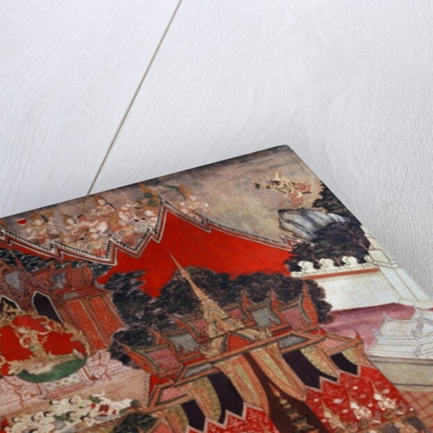 Scenes from the life of Buddha, mid 19th century by Thai School