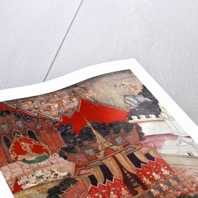 Scenes from the life of Buddha, mid 19th century by Thai School