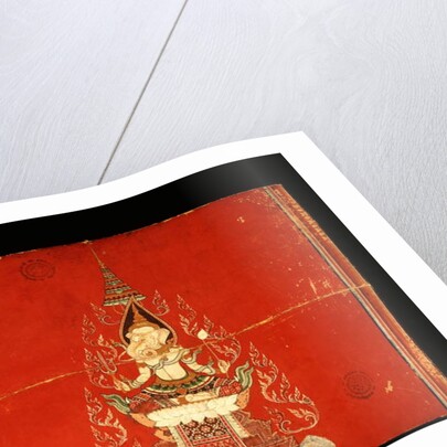 Ganesh manuscript on elephant training by School Thai