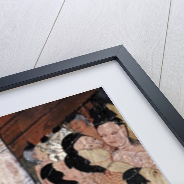 Crowd watching theatrical performances at a funeral by Thai School
