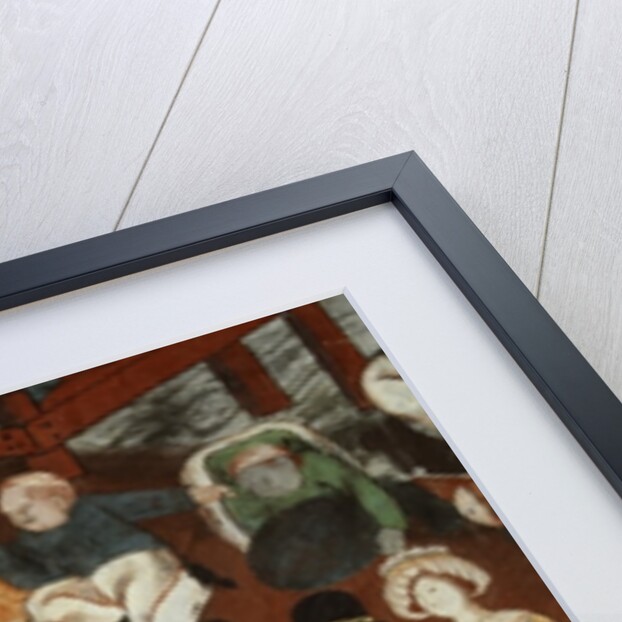 Palace lady receiving Muslim merchants and western sailors, Rattanakosin school by Thai School