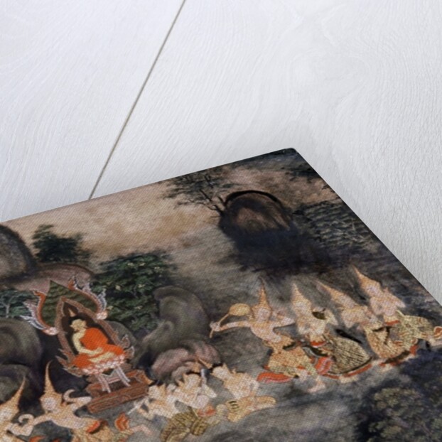 Temptation of Buddha by School Thai