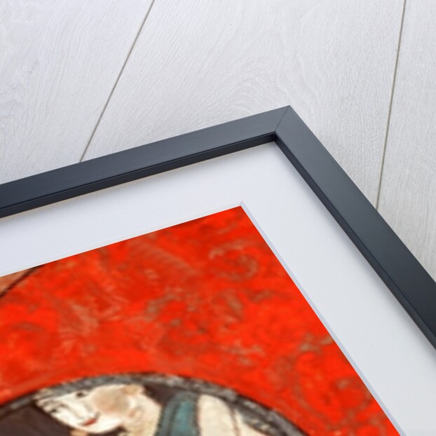 A Princess and attendant riding an elephant by Thai School