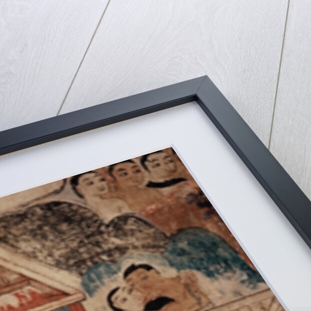 Detail of mural by Thai School