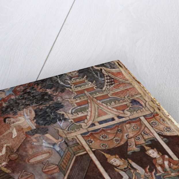 Detail of mural by School Thai