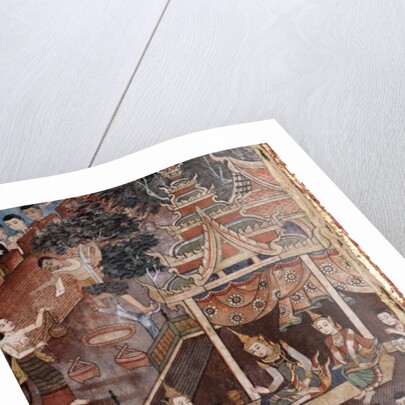 Detail of mural by School Thai