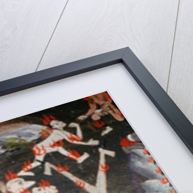 Scene of an inferno by Thai School