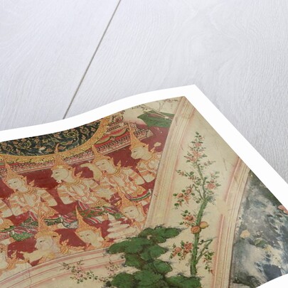 Supernatural beings in adoration, Wat Suwannaram, Thonburi, 1831 by Thai School