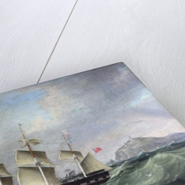 The 'Charlotte' off the Old Head of Kinsale by Joseph Heard