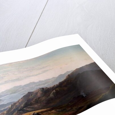 Mountain Scene, Wales by Charles Leslie