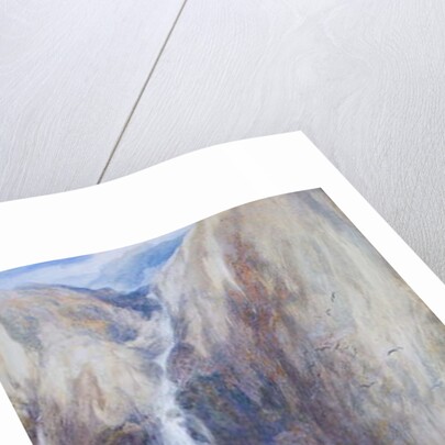 Aber Falls by Henry Clarence Whaite