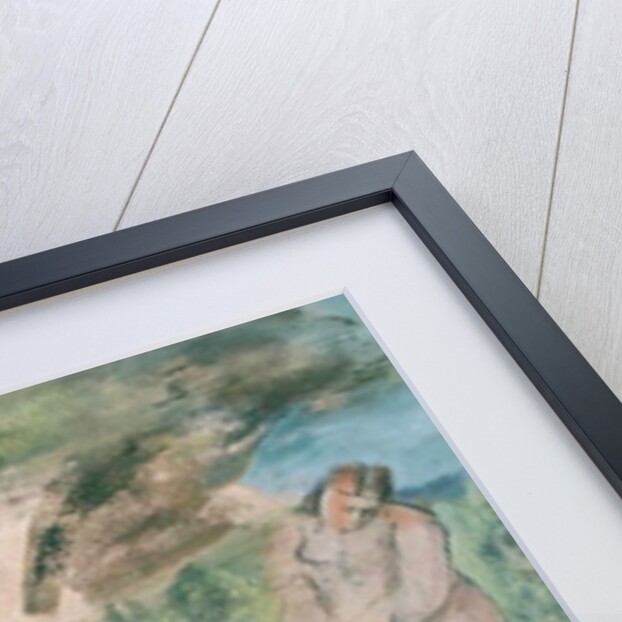 Three women and child bathing under a tree by Bernard Meninsky