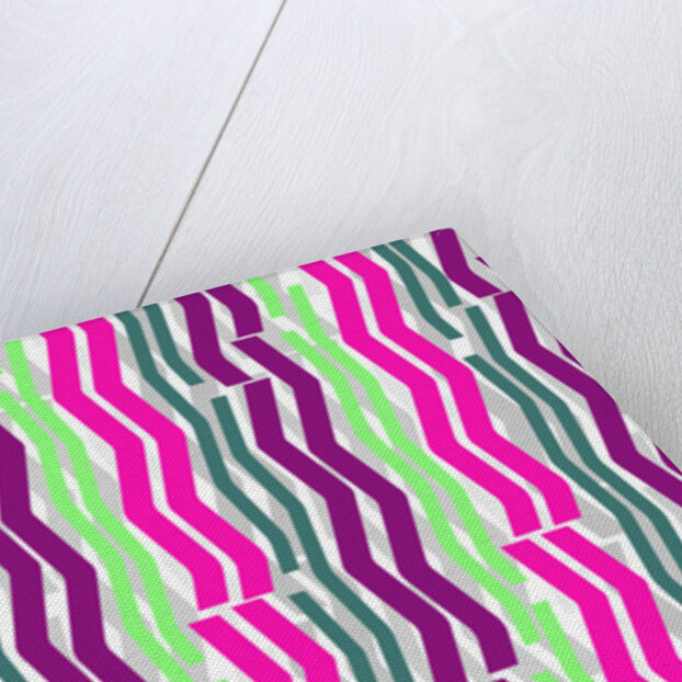 Zig Zig Stripes, 2014 by Louisa Hereford