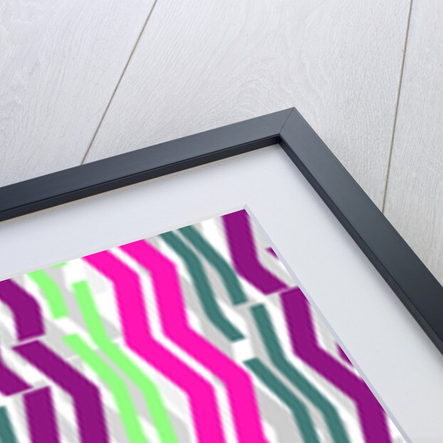 Zig Zig Stripes, 2014 by Louisa Hereford