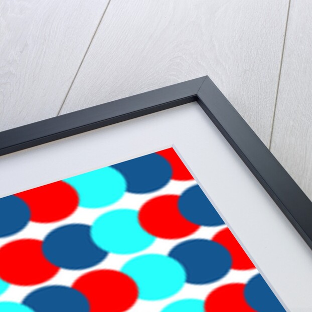 Spots in a row, 2015 by Louisa Hereford