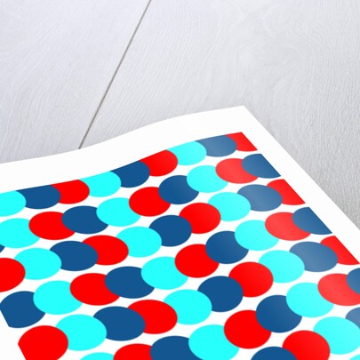 Spots in a row, 2015 by Louisa Hereford