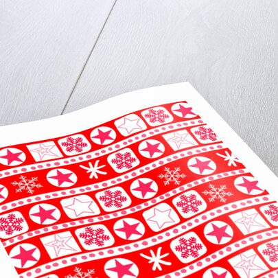 Christmas Wrap Stripe, 2017 by Louisa Hereford