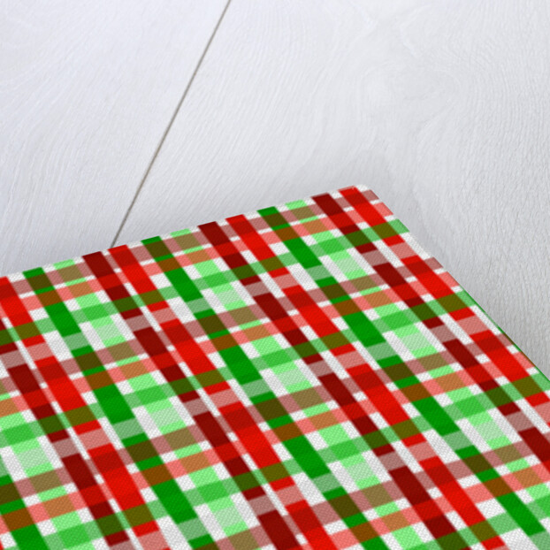 Christmas Wrap check, 2017 by Louisa Hereford