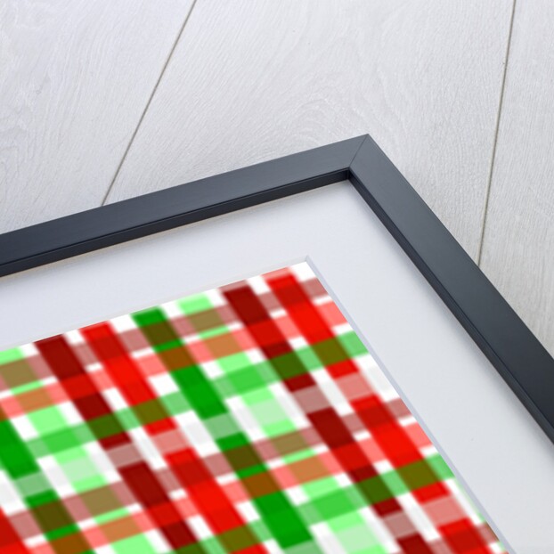 Christmas Wrap check, 2017 by Louisa Hereford
