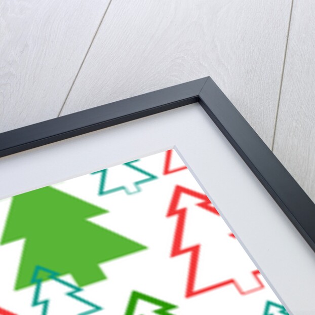 Overlaid Christmas Trees, 2017 by Louisa Hereford