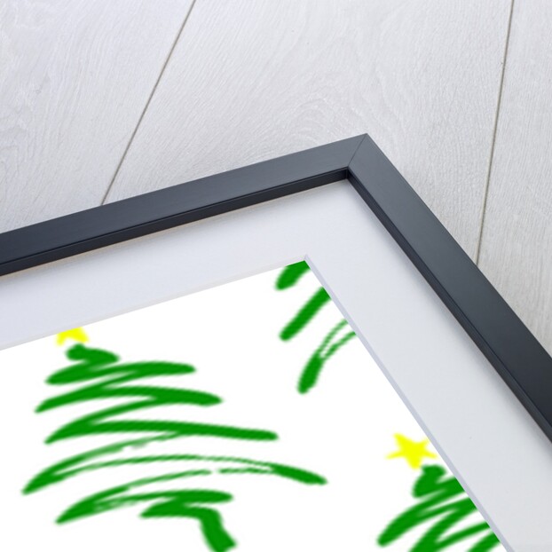 Funky Christmas Trees, 2017 by Louisa Hereford