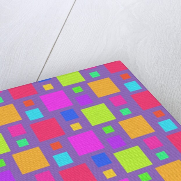 Multicoloured Squares, 2011 by Louisa Hereford