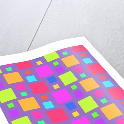 Multicoloured Squares, 2011 by Louisa Hereford